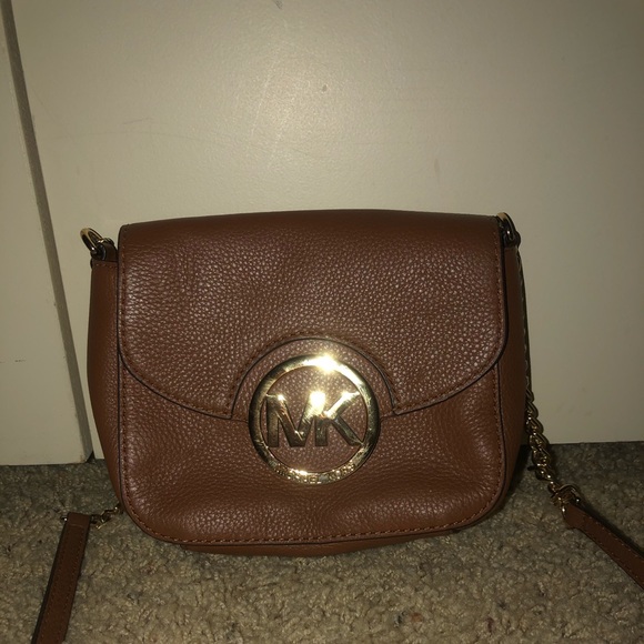 Michael Kors Tan Cross Body Purse - Picture 3 of 3